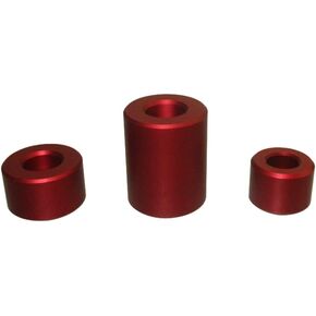 Billet Aluminum Wheel Spacers For Kawasaki KLX110 KLX110L Dirt Pit Bike (Black) in Kuwait