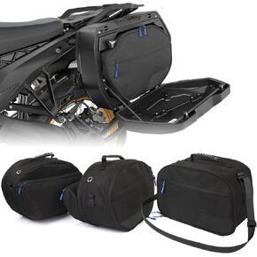 Motorcycle Luggage Storage Bag Inner Saddlebags for BMW R1300GS 2023 2024 2025 Waterproof Large Capacity Saddle Bag Expandable Traveling Bags with Strap (3-Piece Storage Package) in Kuwait