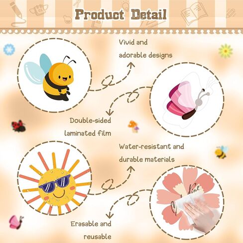 Spring Bulletin Board Decorations Set Classroom Decoration Look Who’s Blooming Spring Bloom Flower Growth Mindset Photo Posting Craft Cutout for School Offices Classroom Back to School Party Supplies in Saudi Arabia
