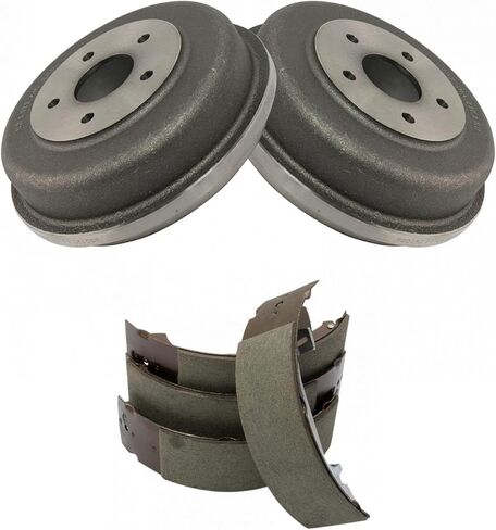Rear Brake Drum & Shoe Kit Set Compatible with Ford Transit Connect in Saudi Arabia
