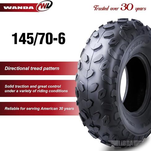 واندا (مجموعة 2) إطار Go Kart ATV 145/70-6 145x70x6 145x70-6 10037 in Saudi Arabia
