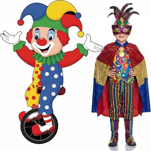 Carnival Circus Party Decoration 3ft Circus Theme Birthday Party Supplies Elephant Show Cardboard Cutout Standup Photo Booth Backdrop Props Life Size for Birthday Carnival Weddings in Saudi Arabia