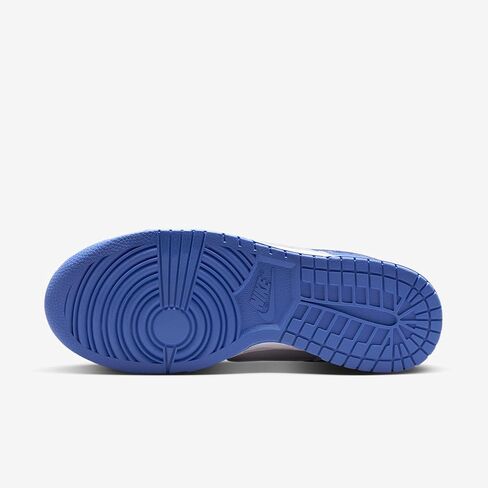 Nike Dunk Low Women's Shoes (White/White/Sapphire) in Saudi Arabia
