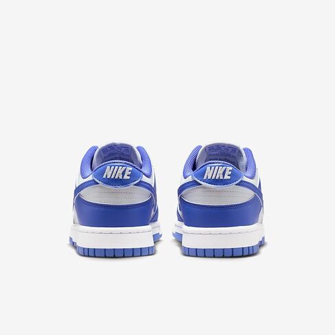 Nike Dunk Low Women's Shoes (White/White/Sapphire) in Saudi Arabia