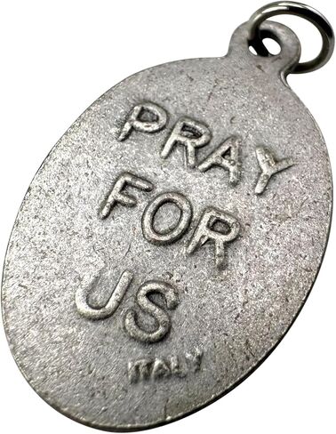 Westmon Works St Michael Medal Set Italian Metal Patron Saint Medallion with Holy Card in Saudi Arabia