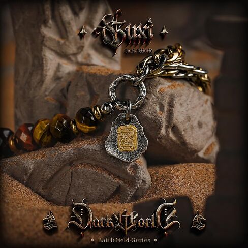 سوار عين النمر الطبيعي من GUXI-Hunt للرجال، خرز من الأحجار الكريمة الفاخرة، سوار حماية مصنوع يدويًا نقيًا، قلادة من الفضة الإسترليني عيار 925، هدايا لتخفيف التوتر، أساور أفضل صديق in Kuwait