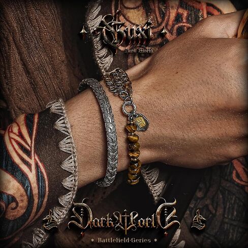 سوار عين النمر الطبيعي من GUXI-Hunt للرجال، خرز من الأحجار الكريمة الفاخرة، سوار حماية مصنوع يدويًا نقيًا، قلادة من الفضة الإسترليني عيار 925، هدايا لتخفيف التوتر، أساور أفضل صديق in Kuwait