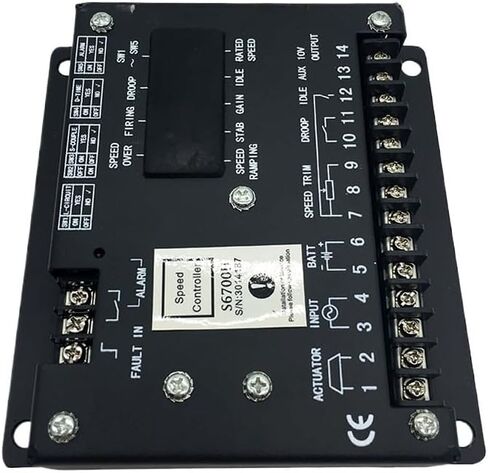 S6700H Generator Speed Control Board Speed Governor Controller Power Generator Parts in Saudi Arabia