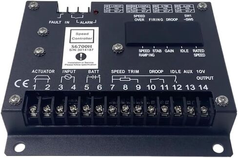 S6700H Speed Controller S6700E Power Generator Control Module Engine Governor Actuator Motor Regulator Generator Parts in Kuwait