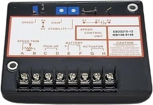 ESD2210-12 ESD2210-24 Electronic Governor Speed Control Unit Generator Set Accessories in Saudi Arabia