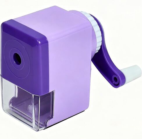 Manual Color Pencil Purple Small Sharpener Handheld for Kids for Colored Pencils in Kuwait