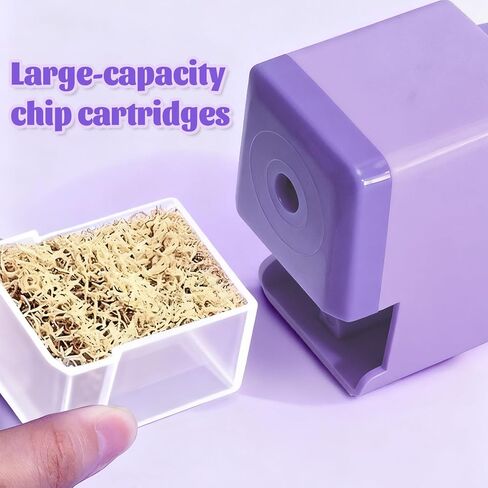 Manual Color Pencil Purple Small Sharpener Handheld for Kids for Colored Pencils in Kuwait