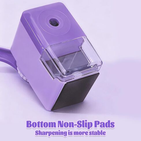 Manual Color Pencil Purple Small Sharpener Handheld for Kids for Colored Pencils in Kuwait
