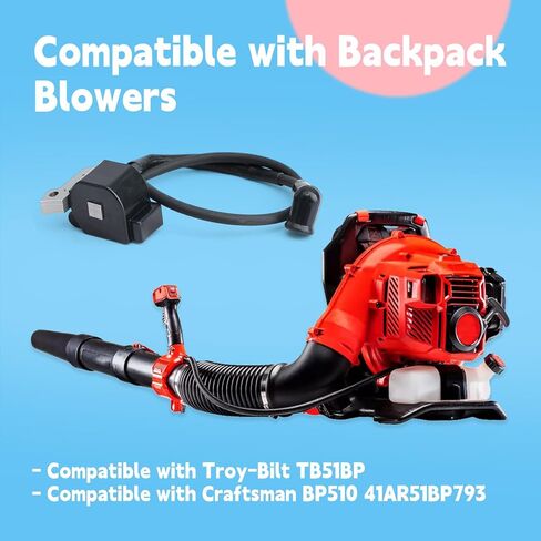 753-11140 استبدال ملف الإشعال لـ Troy-Bilt TB51BP للحرفي BP510 للحرفي 41AR51BP793 جزء الإشعال منفاخ الظهر in Saudi Arabia