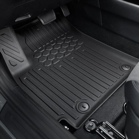 Floor Mats for Kia Seltos 2024-2026, All Weather Floor Mats Trunk Cargo Liner with Backrest Protectors Accessories, Full Coverage Set (Not fit Subwoofer) in Kuwait