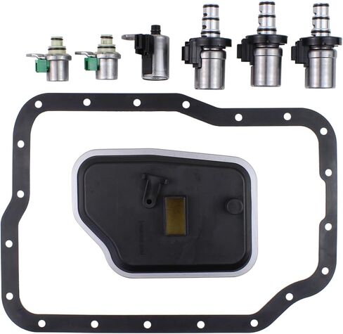Transmission Shift Solenoid Valve and Filter Gasket Kit for Ford Focus 2000-2014, Transit Connect 2010-2013, Mazda 3 2004-2010, 5 2006-2010, 6 2003-2008, Protege 1999-2003 in Saudi Arabia