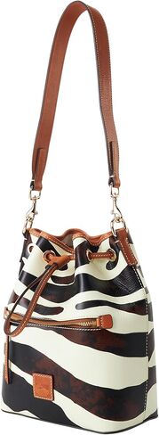 Dooney & Bourke Zebra Leather Drawstring in Saudi Arabia