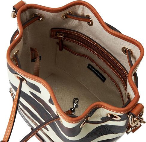 Dooney & Bourke Zebra Leather Drawstring in Saudi Arabia