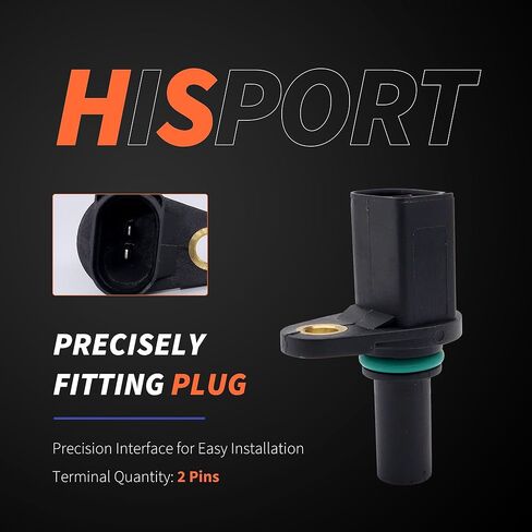 مستشعر سرعة إدخال ناقل الحركة HiSport متوافق مع Volkswagen Golf 1999-2007 Beetle 1999-2005 Jetta 1999-2007 Golf City 2007-2009 لاستبدال 095927321B 917-672 917672 AU0166 in Saudi Arabia