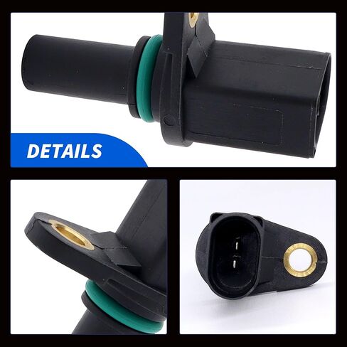مستشعر سرعة إدخال ناقل الحركة HiSport متوافق مع Volkswagen Golf 1999-2007 Beetle 1999-2005 Jetta 1999-2007 Golf City 2007-2009 لاستبدال 095927321B 917-672 917672 AU0166 in Saudi Arabia