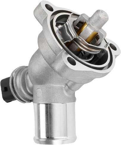 Engine Coolant Thermostat Housing Assembly Compatible with Chevy Spark 2013 2014 2015 1.2L Replacement for 96988257 25192923 902-753 131-189 9698-8257 2519-2923 in Saudi Arabia