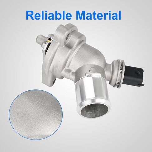 Engine Coolant Thermostat Housing Assembly Compatible with Chevy Spark 2013 2014 2015 1.2L Replacement for 96988257 25192923 902-753 131-189 9698-8257 2519-2923 in Saudi Arabia