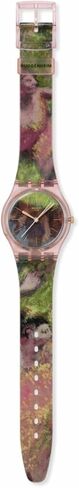 Swatch Gent Unisex Casual Watch Bio-sourced Pink Quartz Water Resistant DEGAS'S Dancers in Saudi Arabia
