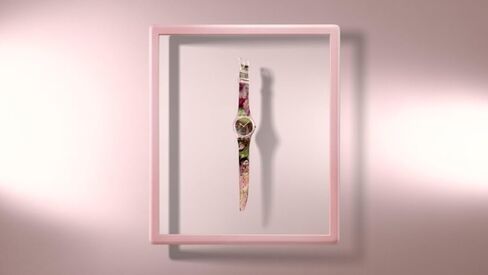 Swatch Gent Unisex Casual Watch Bio-sourced Pink Quartz Water Resistant DEGAS'S Dancers in Saudi Arabia