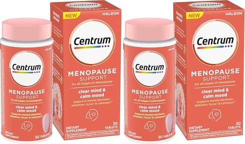 Centrum Clear Mind and Calm Mood Menopause Support Tablets, with Clinically Studied enXtra, 30 Count in Saudi Arabia