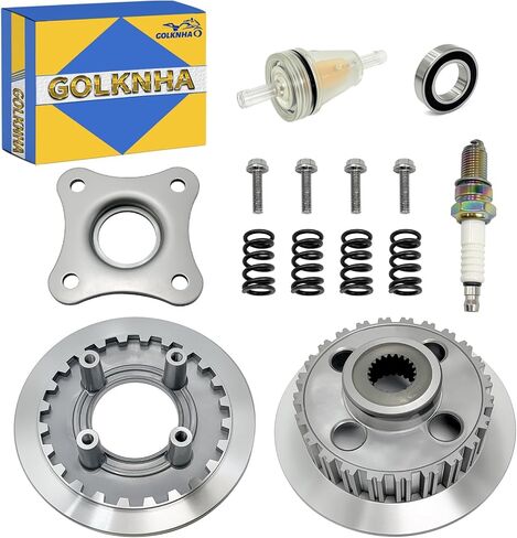 Clutch Kit & Inner Hub & Outer Pressure Plate For Honda FourTrax 300 TRX300 TRX300FW 1988-2000 FourTrax 350 TRX350 1986-1987 FourTrax Foreman 350 TRX350D 1987-1989 22120-HA7-670 22351-HA7-670 in Saudi Arabia