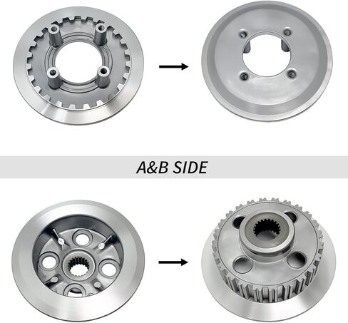 Clutch Kit & Inner Hub & Outer Pressure Plate For Honda FourTrax 300 TRX300 TRX300FW 1988-2000 FourTrax 350 TRX350 1986-1987 FourTrax Foreman 350 TRX350D 1987-1989 22120-HA7-670 22351-HA7-670 in Saudi Arabia
