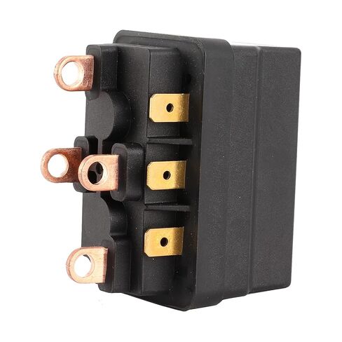EVGATSAUTO 12V 120A Steel Winch Solenoid Relay Contactor, Universal Solenoid Relay for ATV UTV 4X4 Vehicles in Saudi Arabia