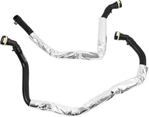 2PCS HVAC Heater Water Hose Inlet & Outlet Compatible with Ford F150 2017 2018 2019 2020 3.5L V6 Replace HL3Z-18472-E HL3Z-18472-F in Saudi Arabia