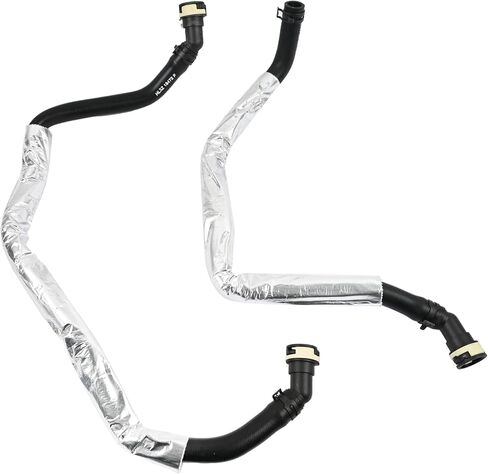 2PCS HVAC Heater Water Hose Inlet & Outlet Compatible with Ford F150 2017 2018 2019 2020 3.5L V6 Replace HL3Z-18472-E HL3Z-18472-F in Saudi Arabia