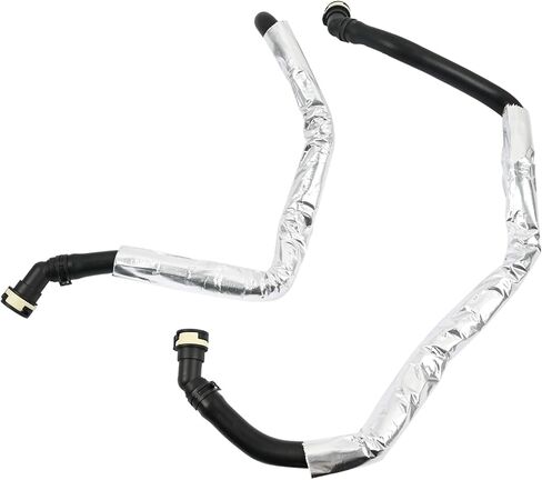2PCS HVAC Heater Water Hose Inlet & Outlet Compatible with Ford F150 2017 2018 2019 2020 3.5L V6 Replace HL3Z-18472-E HL3Z-18472-F in Saudi Arabia