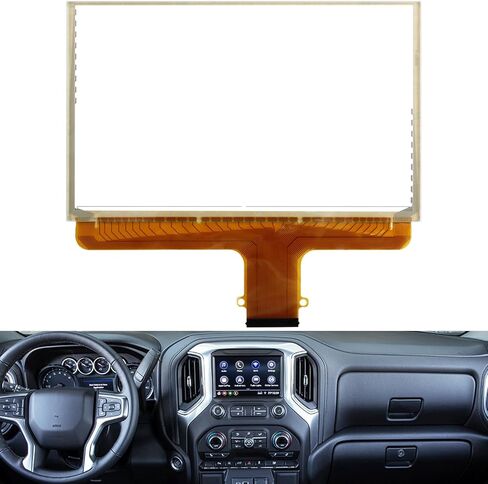 Original DJ080PA-01A Touch Screen Replacement Digitizer for 2014-2018 Chevy Silverado 1500 Touch Screen Radio Replacement for Yukon Acadia Canyon Screen for 2015 GMC Sierra Screen 8inch in Saudi Arabia