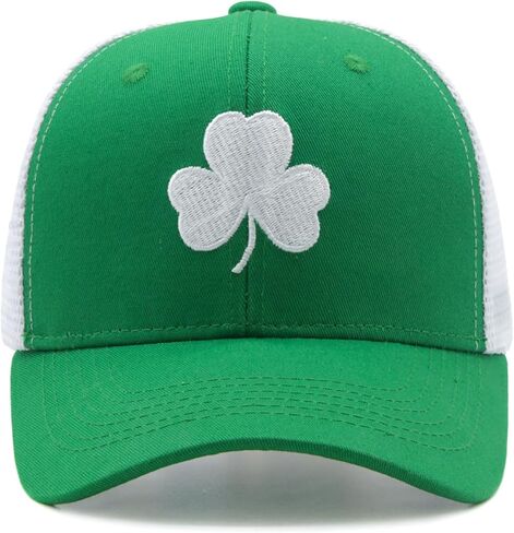 قبعة Waldeal St Patricks Day، قبعة بيسبول مطرزة شامروك قابلة للتعديل للرجال والنساء in Saudi Arabia