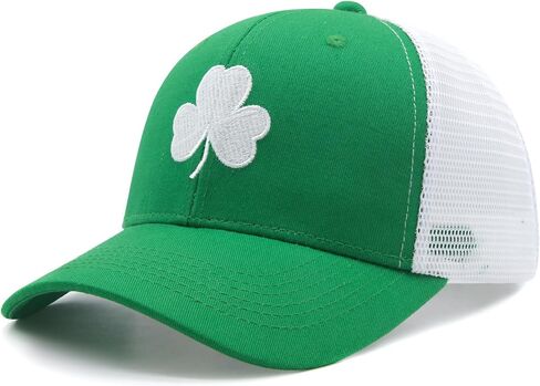 قبعة Waldeal St Patricks Day، قبعة بيسبول مطرزة شامروك قابلة للتعديل للرجال والنساء in Saudi Arabia