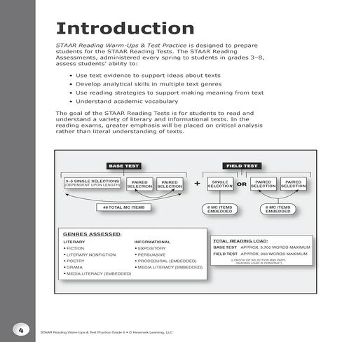 STAAR Reading Warm-Ups & Test Practice I For Children in Grade 6 I All-Inclusive Workbook for STAAR Prep I Mini-Lessons, Practice Pages, Assessments, & Practice Tests in Saudi Arabia