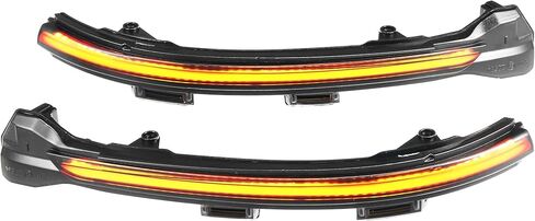 Side Mirror Marker Light Turn Signals Lights 5GD949101 for VW Golf 7 2012-2018 Plastic Black in Saudi Arabia