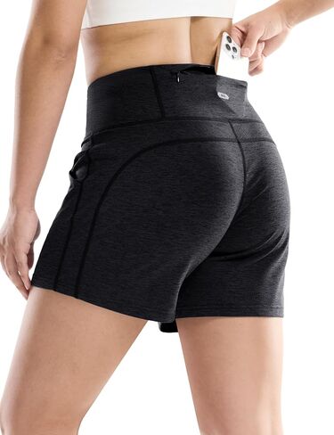 MIER X-Sofort Sweat Shorts for Women Ultra-Soft Quick Dry Summer Shorts for Athletic Running Casual Lounge Workout, 3 Pockets in Saudi Arabia