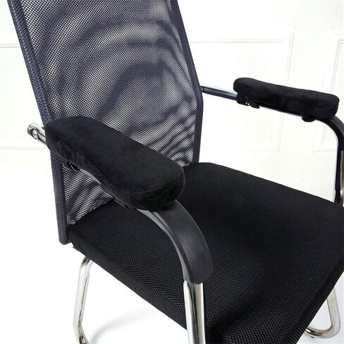 1 Pcs Chair Arm Pad Memory Foam Computer Chair Armrest Pedal Cover Suitable for Calming Elbows and forearms Pressure Relief in Saudi Arabia