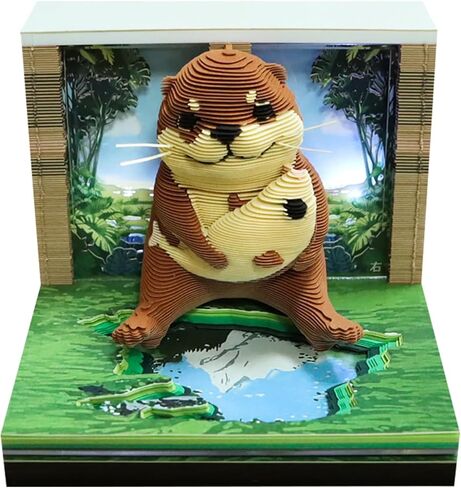 2026 قطعة الوقت التقويم 3D التقويم الأسبوعي المفكرة 3D المسيل للدموع بعيدا التقويم DIY ورقة نحت الفن سطح المكتب الديكور هدية لعيد الميلاد واحتفالات عيد الميلاد ب in Kuwait