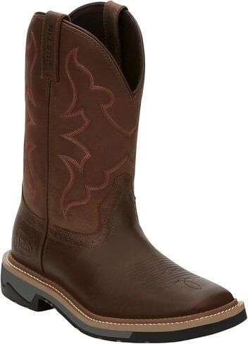 Justin Men's Boot Barn Carbide Western Work Soft Toe - Mj2200 in Saudi Arabia