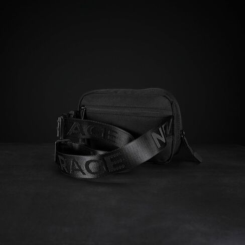 WOLFpak 1.5L Travel Crossbody Fanny Pack (Alpha Black) | Waterproof Gym, Hiking & Running Bag W/Hidden Pocket & Adjustable Strap in Saudi Arabia