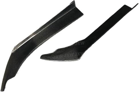 2PCS for Universal Cars Carbon Fiber Rear Bumper Lip Splitters Flaps Apron Accessorise Compatible for Benz/BMW/Audi Body Kits(Carbon Fiber) in Saudi Arabia
