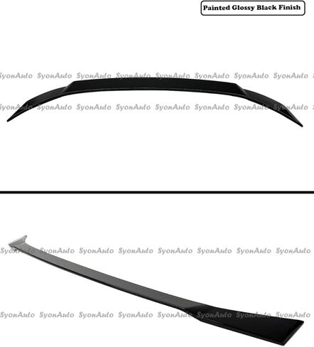for 2023-2026 Hyundai Sonata Glossy Black V Style Rear Trunk Spoiler Wing LID in Saudi Arabia