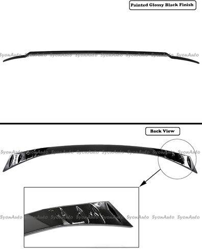 for 2023-2026 Hyundai Sonata Glossy Black V Style Rear Trunk Spoiler Wing LID in Saudi Arabia