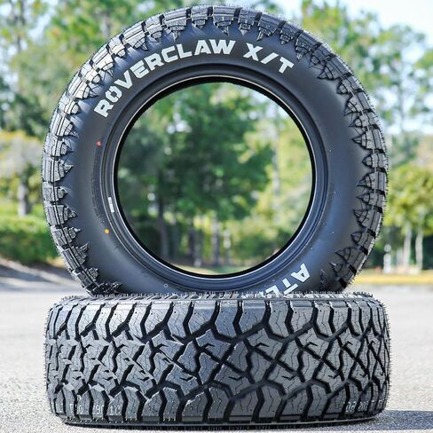 Set of 4 (FOUR) Atlander Roverclaw X/T All-Terrain Mud Off-Road Light Truck Radial Tires-35X12.50R17LT 35X12.50X17 35X12.50-17 125Q Load Range E LRE 10-Ply RWL Raised White Letters in Saudi Arabia