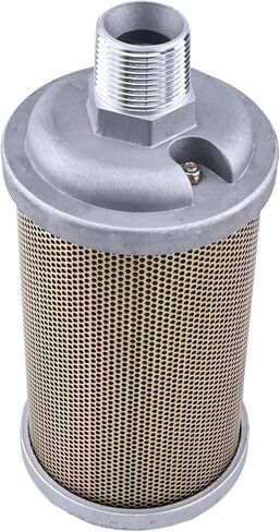 كاتم صوت NPT 1 بوصة 15-3510-99R 15-3510-99 متوافق مع مضخات الحجاب الحاجز المزدوجة التي تعمل بالهواء مقاس 3 بوصات in Saudi Arabia